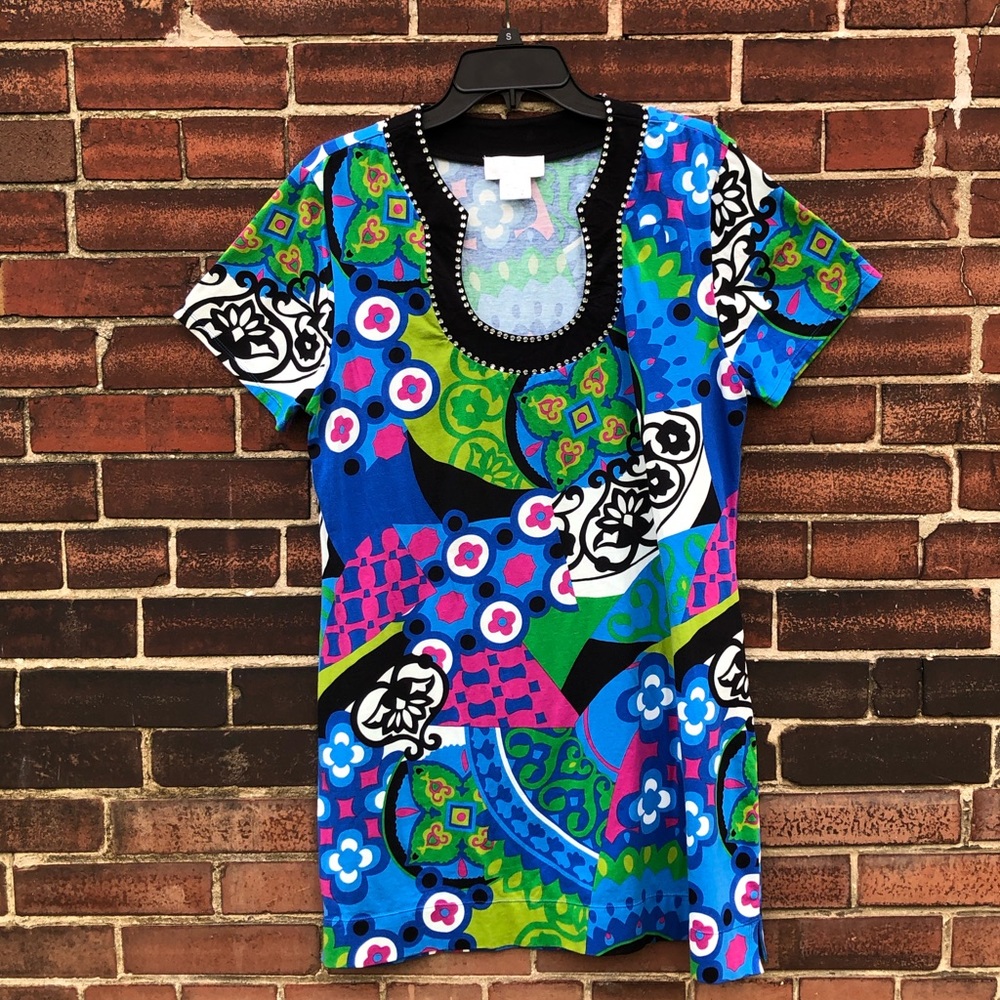 Soft Surroundings Geometric Tunic